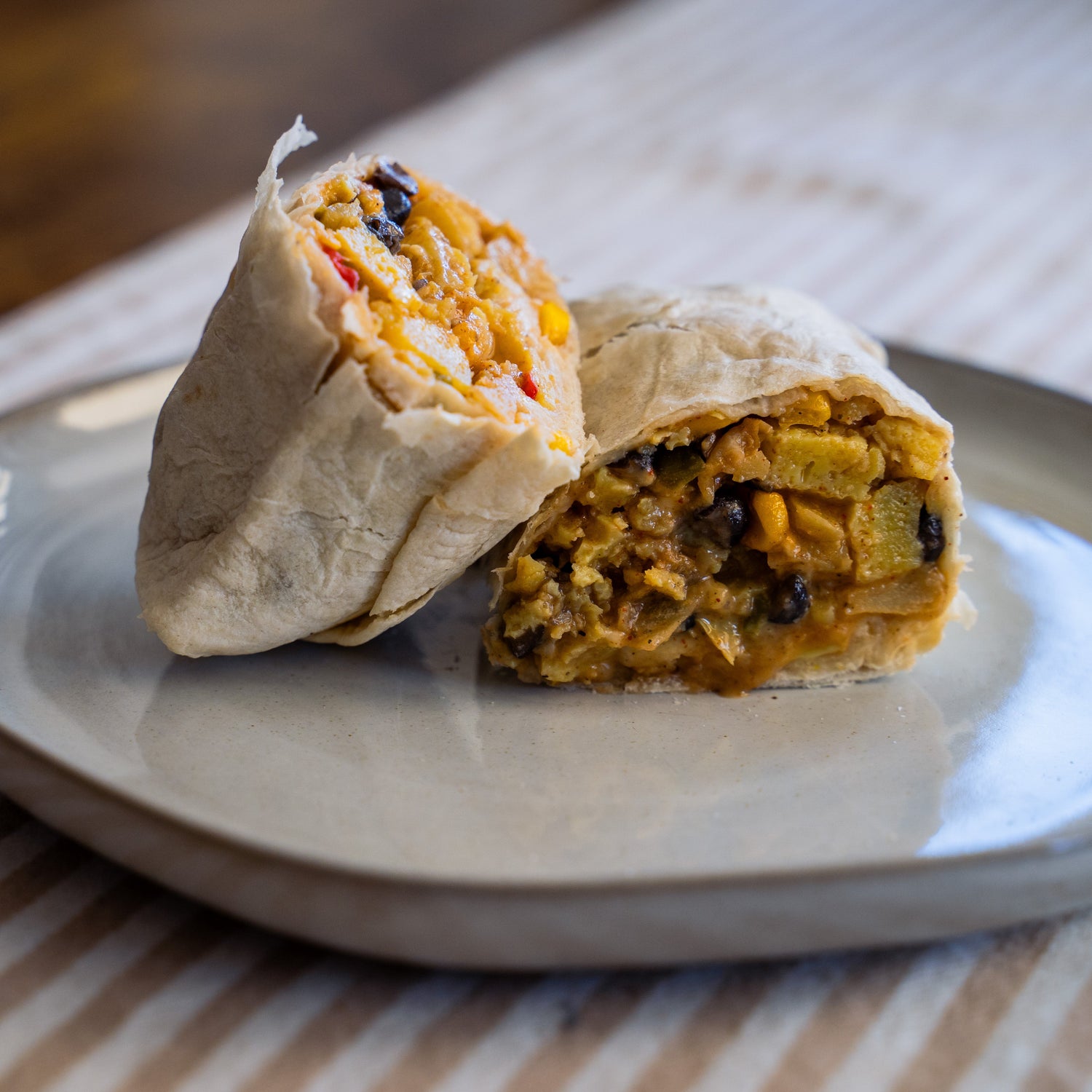 Frozen - Breakfast Burritos - Veggie, WHEAT