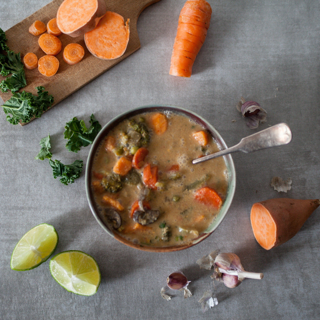 Frozen - Veggie Red Curry Soup