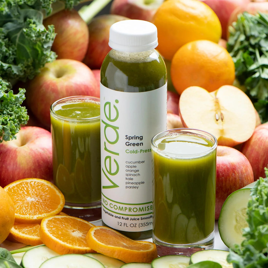 Verde Cold-Pressed Juice - Spring Green