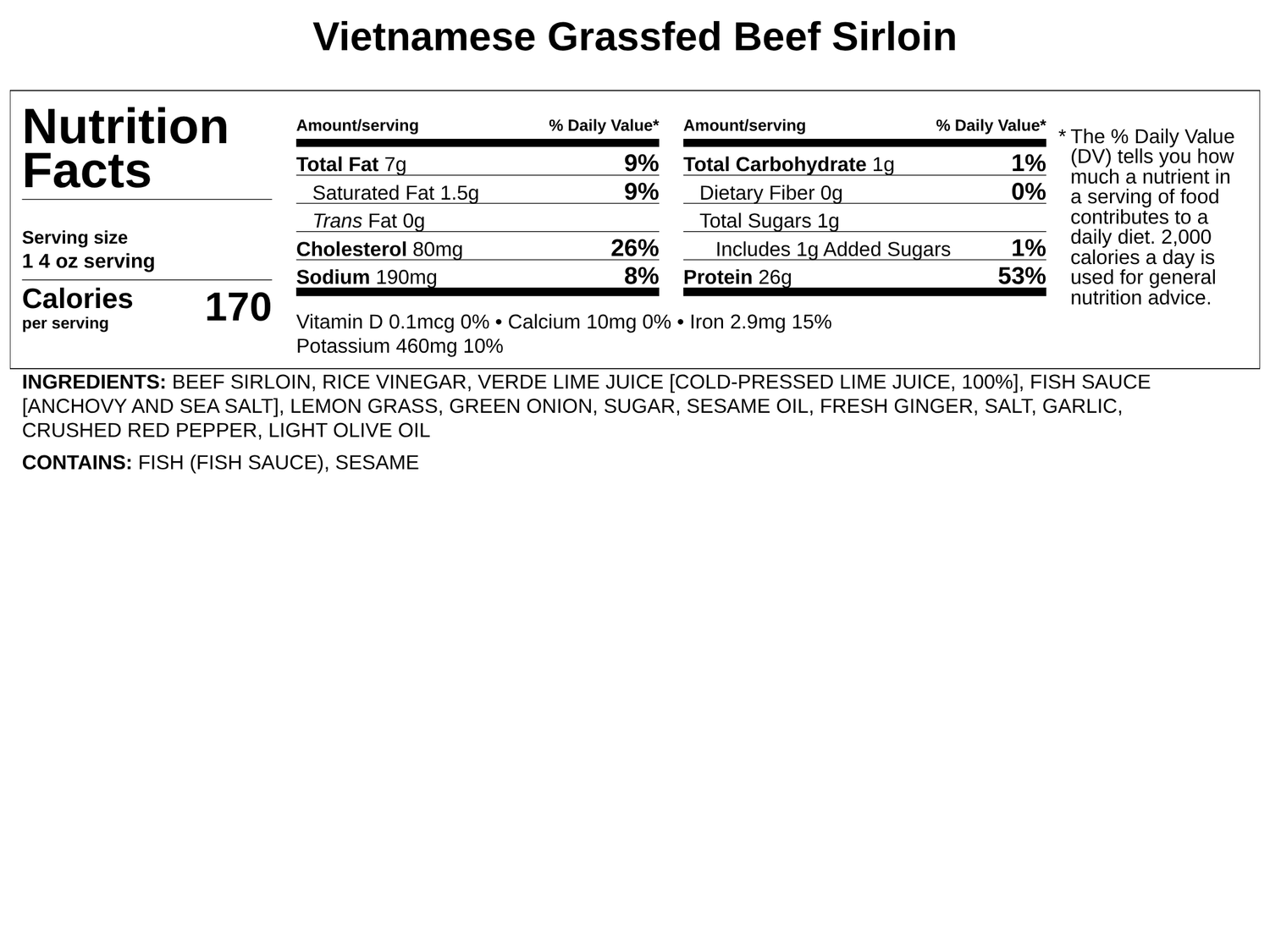Vietnamese Rice Noodle Salad w/Mixed Greens, Carrots, Cucumbers &amp; Fresh Herbs + opt. MT Sirloin