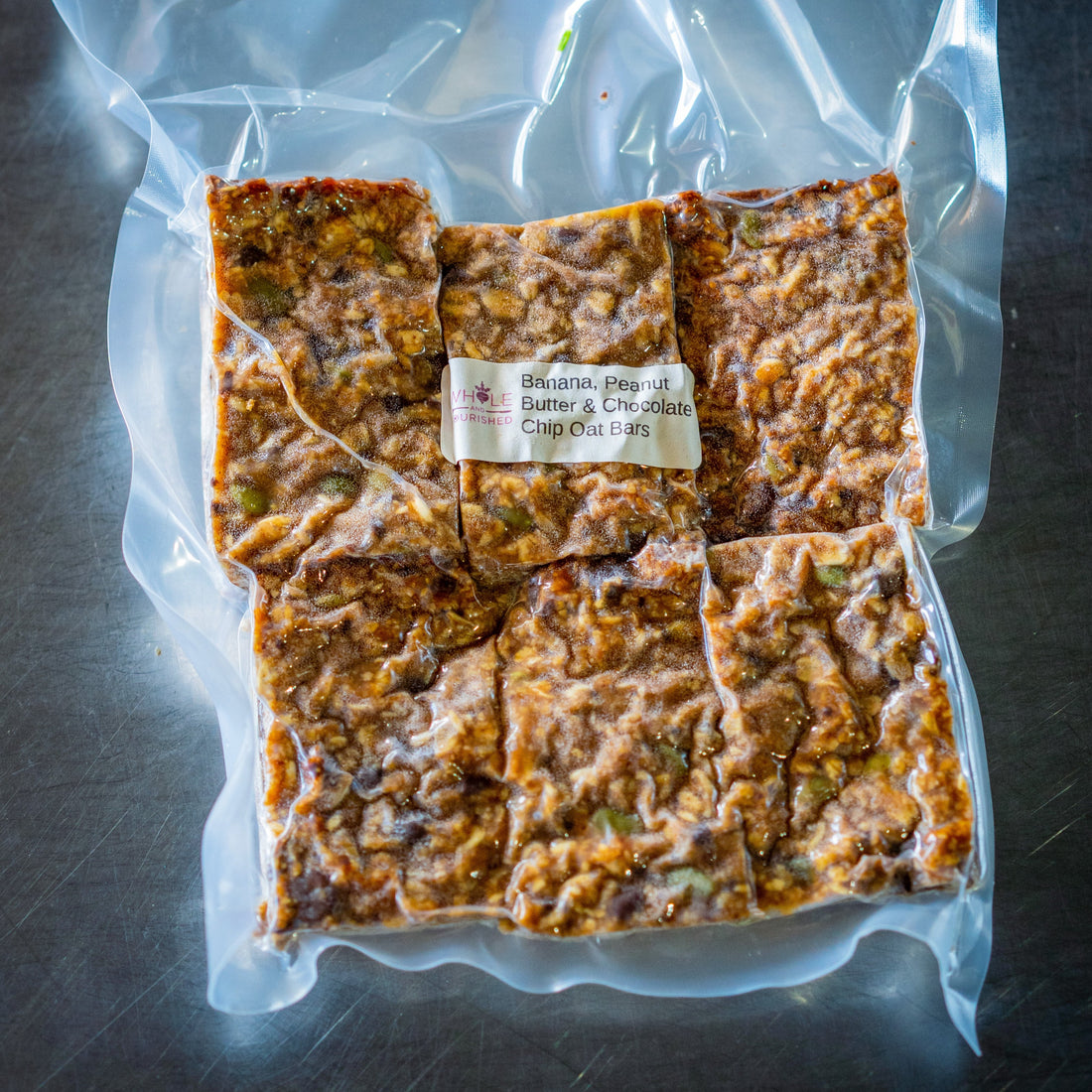 Frozen - Strawberry Oat Bars w/Coconut, Dates, Nuts &amp; Seeds