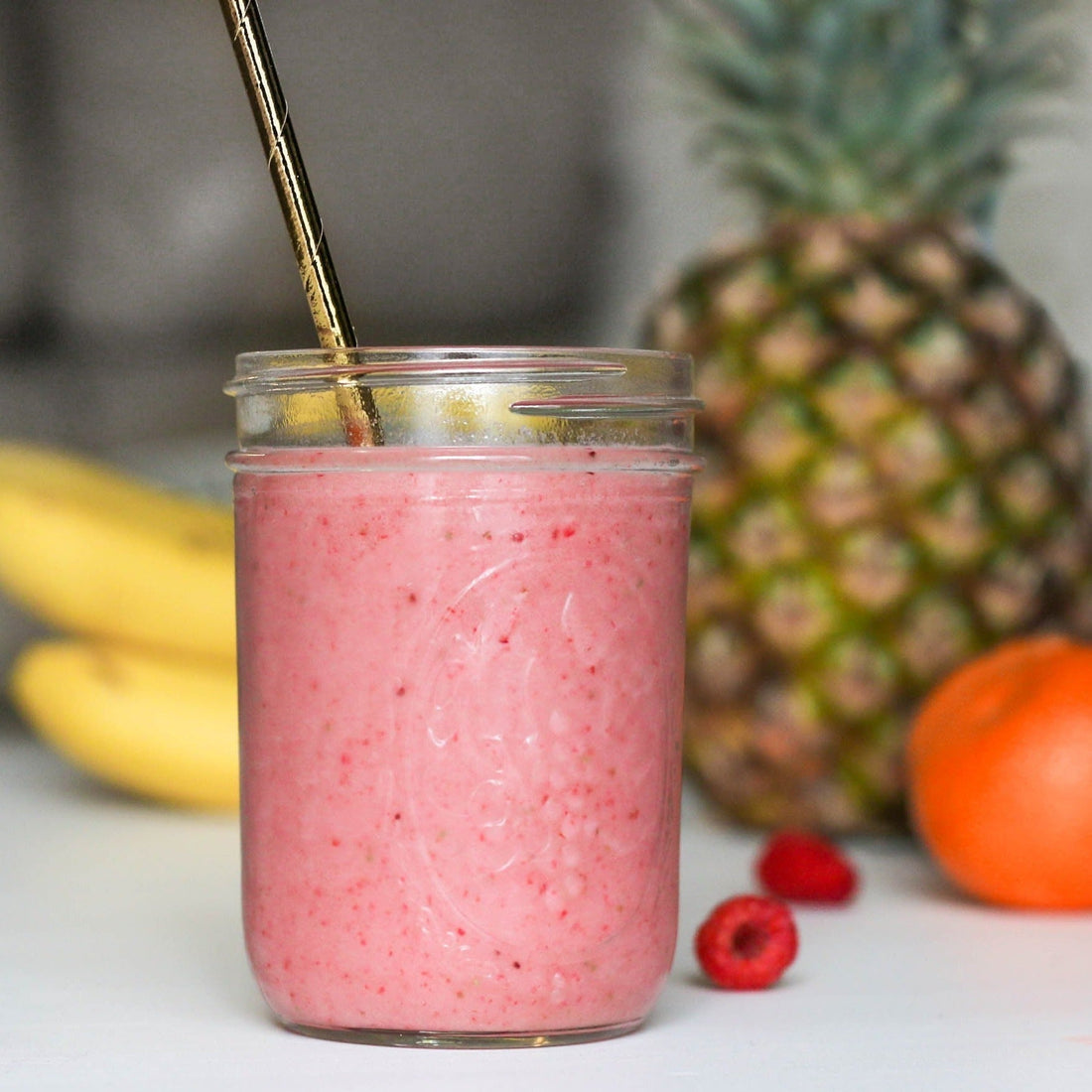 Frozen Smoothie Mix - Pineapple, Strawberry, Banana &amp; Coconut - Blend at Home