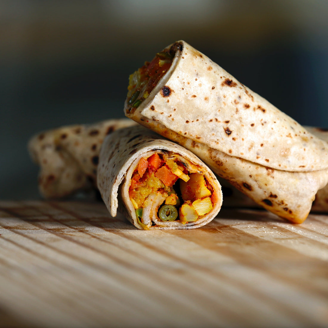 Frozen - Breakfast Burritos (4) - Veggie, WHEAT