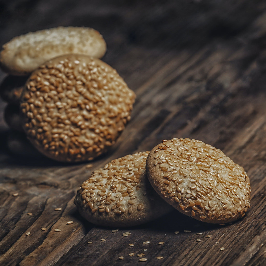 Frozen - Sesame Brown Butter Cookies