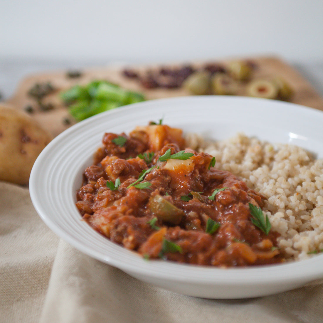 Cuban Beef Picadillo