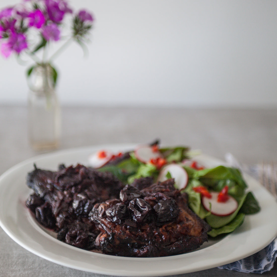 Flathead Cherry &amp; Chipotle Chicken Thighs