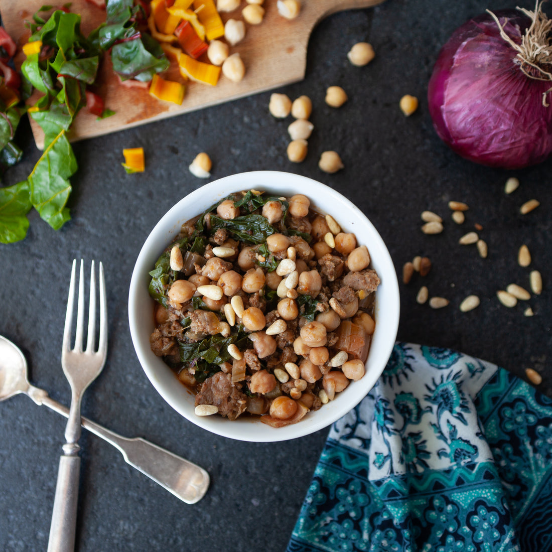 Frozen - Pork Chorizo w/Chickpeas & Chard