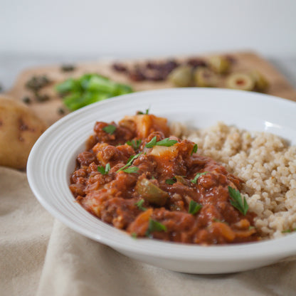 Hashweh - Lebanese Beef &amp; Rice w/Pine Nuts
