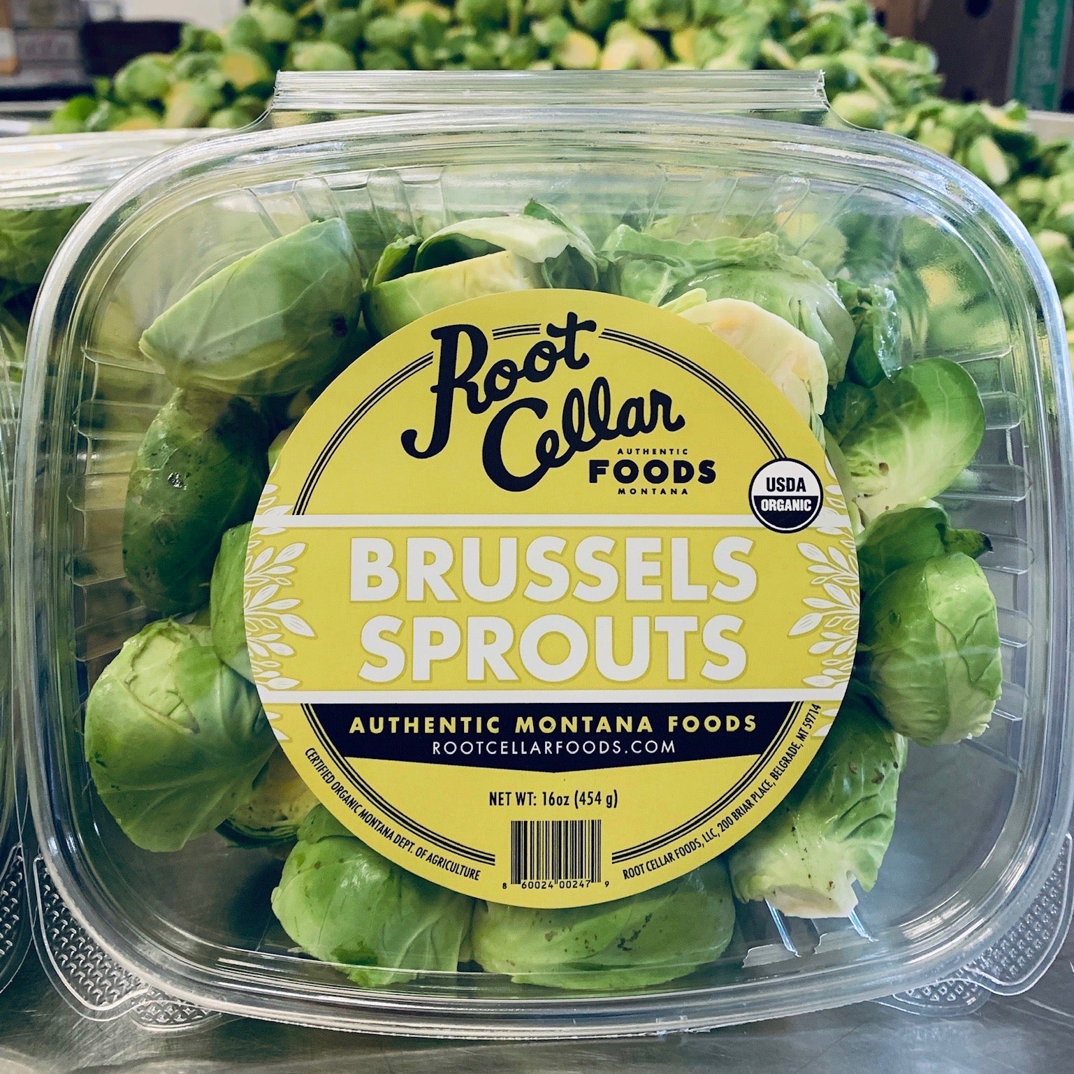 Root Cellar Foods Ready-to-Cook Brussel Sprouts - order by Friday