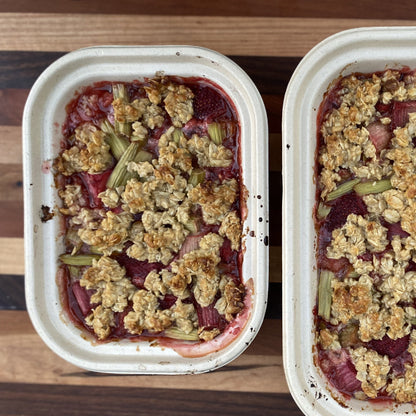 Rhubarb Strawberry Crumble* - Bake-at-Home