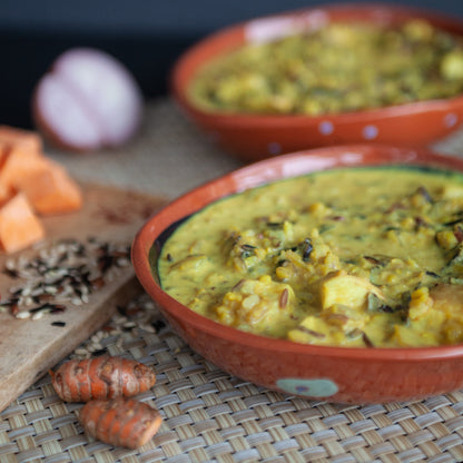 Frozen - Creamy Coconut Wild Rice Soup w/Roasted Sweet Potato