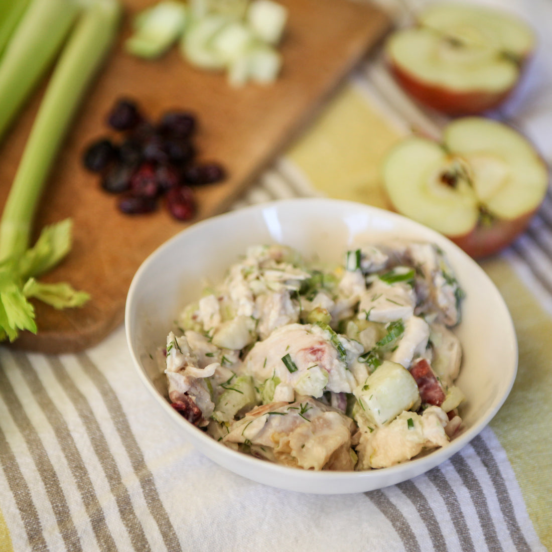 Classic Chicken Salad w/Apple & Fresh Herbs