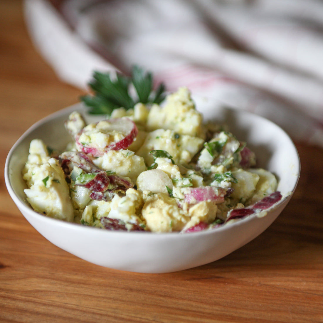 Egg Salad w/Tarragon, Shallot, Radish &amp; House-made Mayo