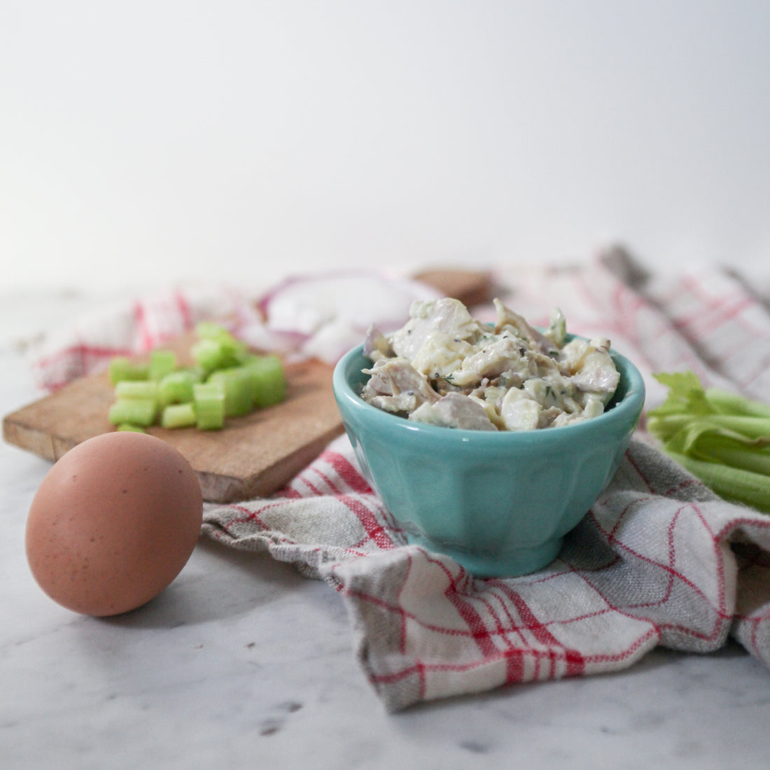 Southern Chicken & Egg Salad