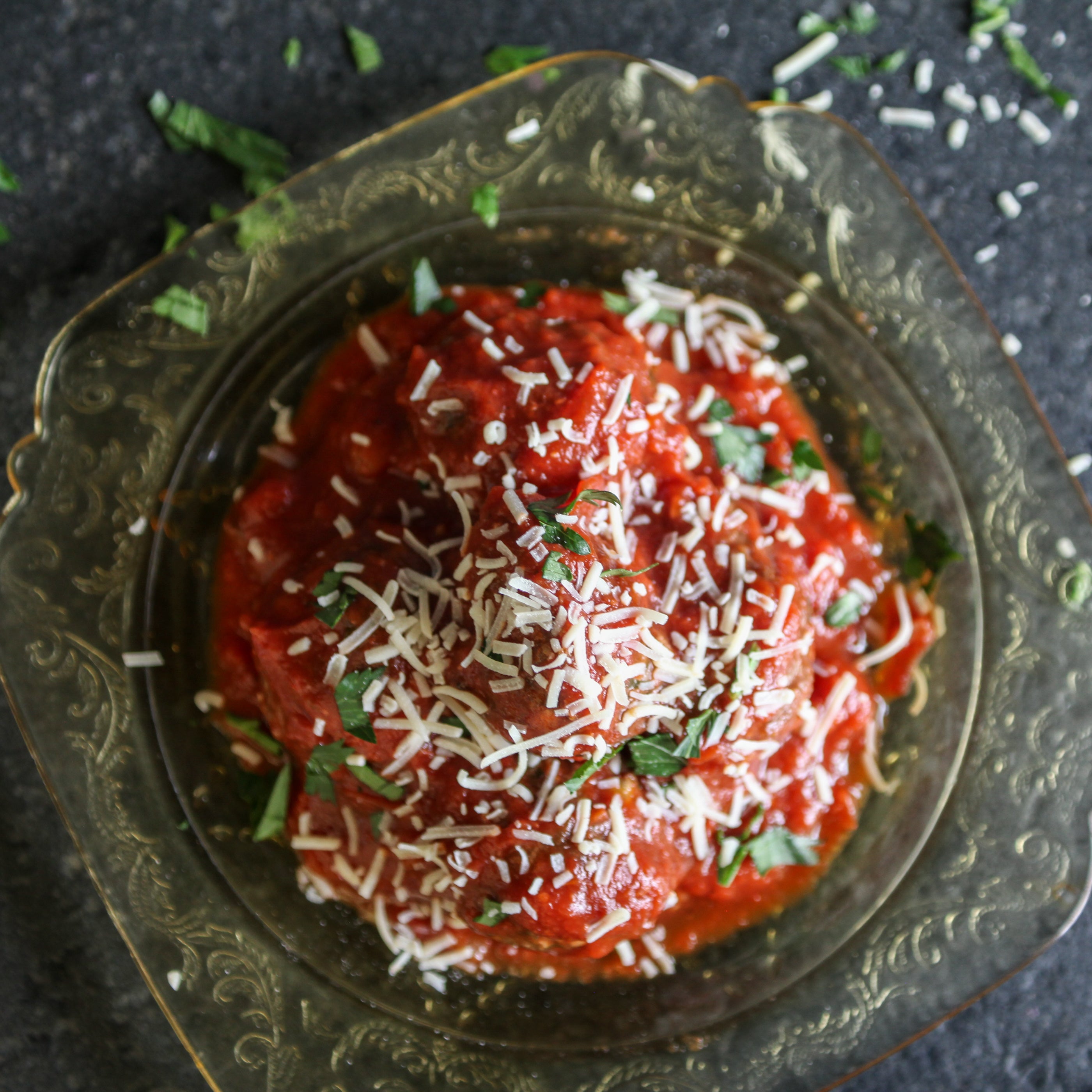 Beef Meatballs &amp; Spaghetti Sauce