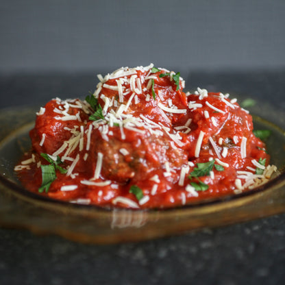 Beef Meatballs &amp; Spaghetti Sauce